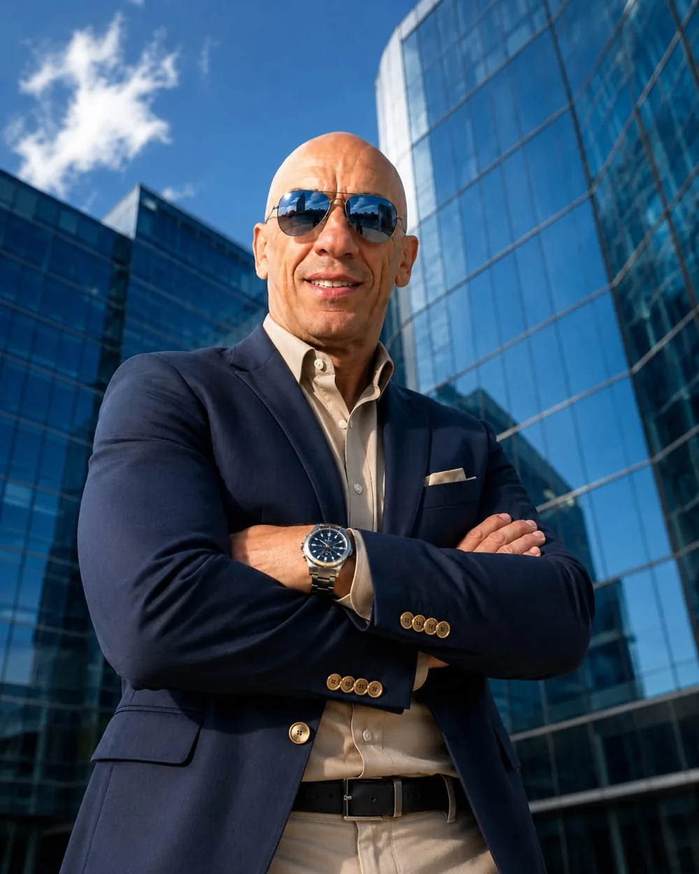 Alexandre Magalhães, contador perito judicial, em ambiente corporativo